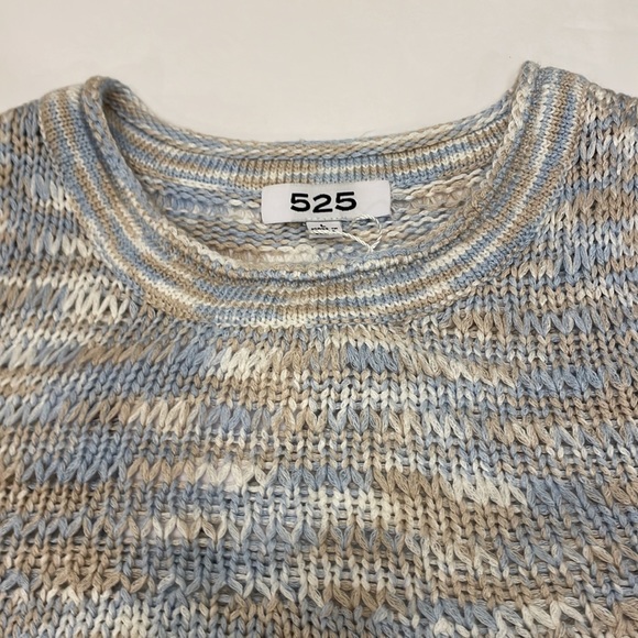 525 Multi Pastel Colored Knit Sleeveless Sweater Tank - Picture 3 of 10